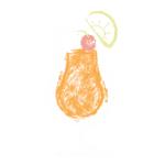 Icono de copa de coctel