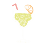 Icono de copa de coctel